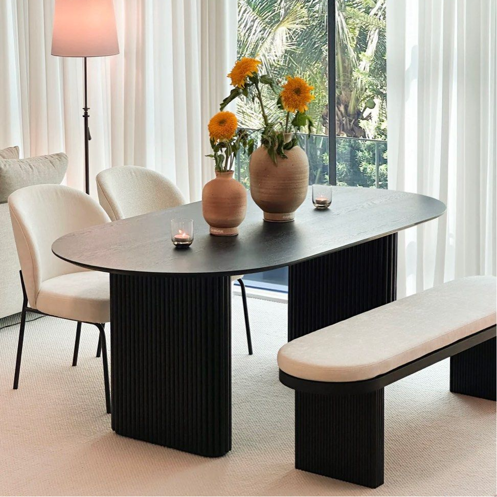 BREE Modern Solid Wood Bench