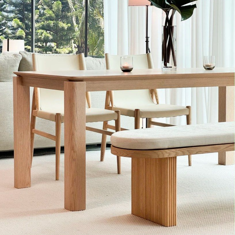 BREE Modern Solid Wood Bench
