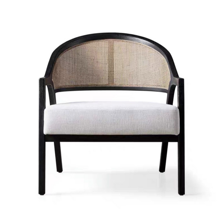 SIENNA Rustic Solid Wood Lounge Chair