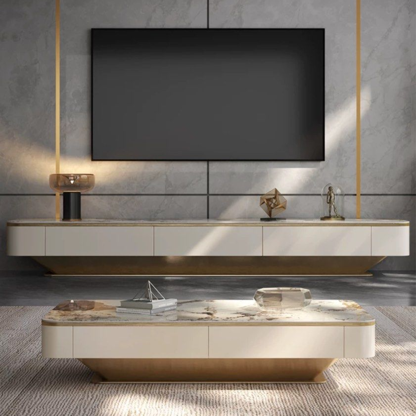 ARLAN Modern TV Console & Coffee Table