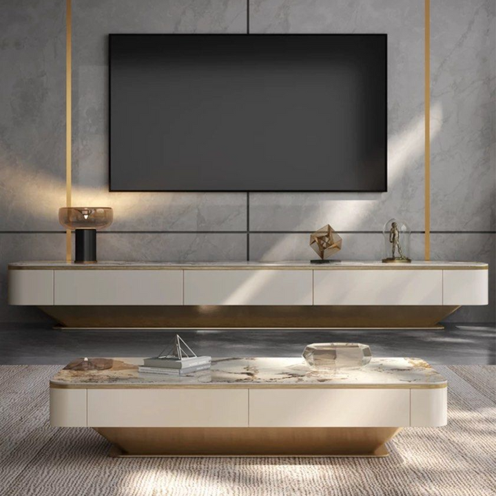 ARLAN Modern TV Console & Coffee Table