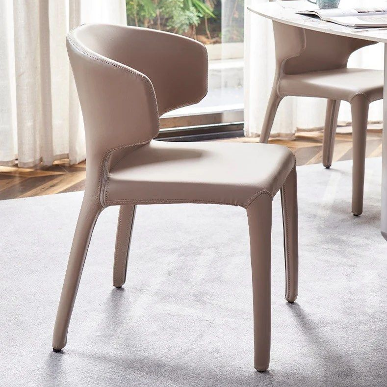 BLEEZ Italian Leather Dining Chair