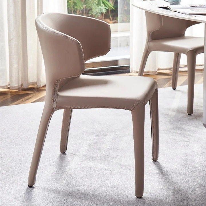 BLEEZ Italian Leather Dining Chair