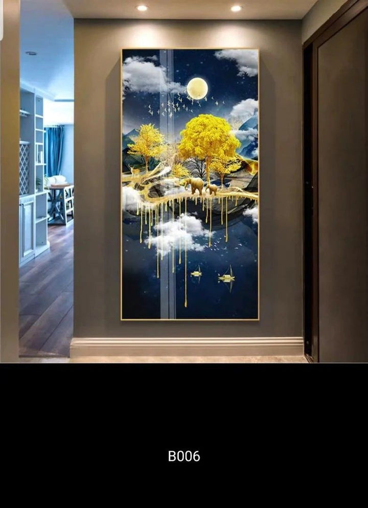 HUSKER Modern Wall Art