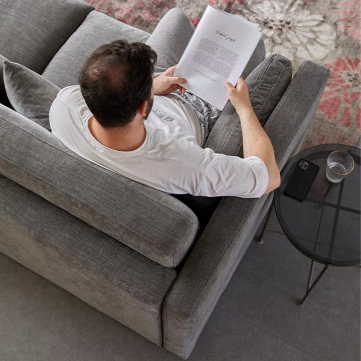 COVENTA Foldable Velvet Sofa Bed