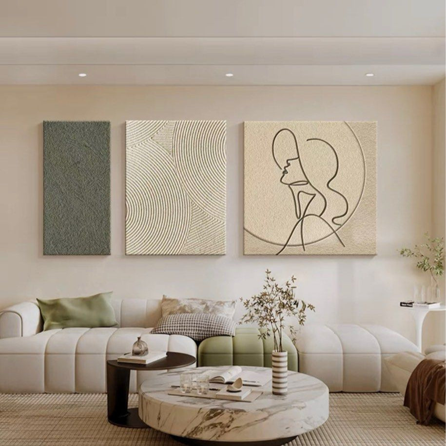 IAS Modern 3 Piece Wall Art