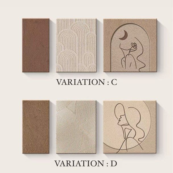 IAS Modern 3 Piece Wall Art