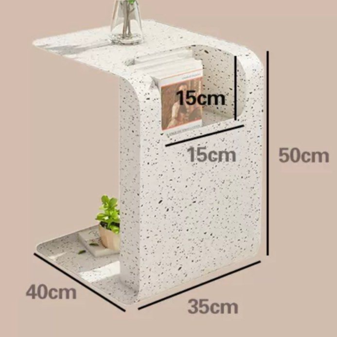 CREDENCE Terrazzo Side Table