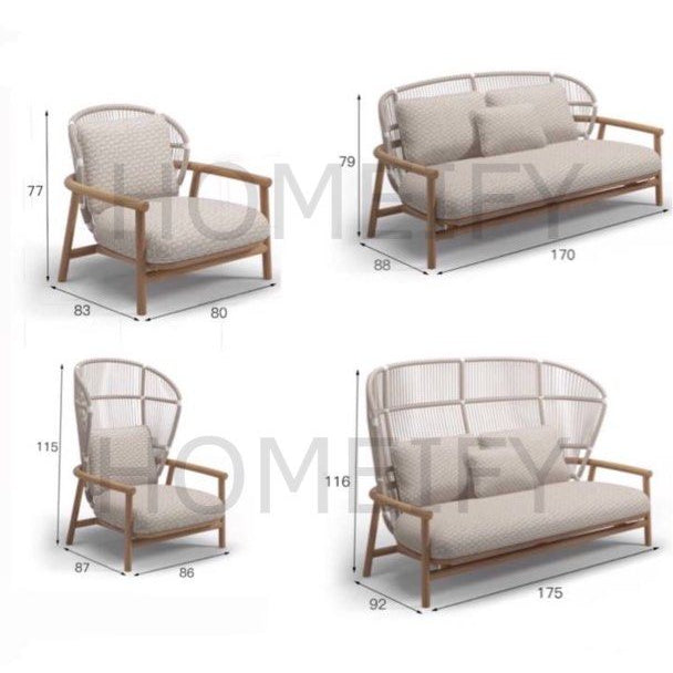 COMO Modern Outdoor Sofa
