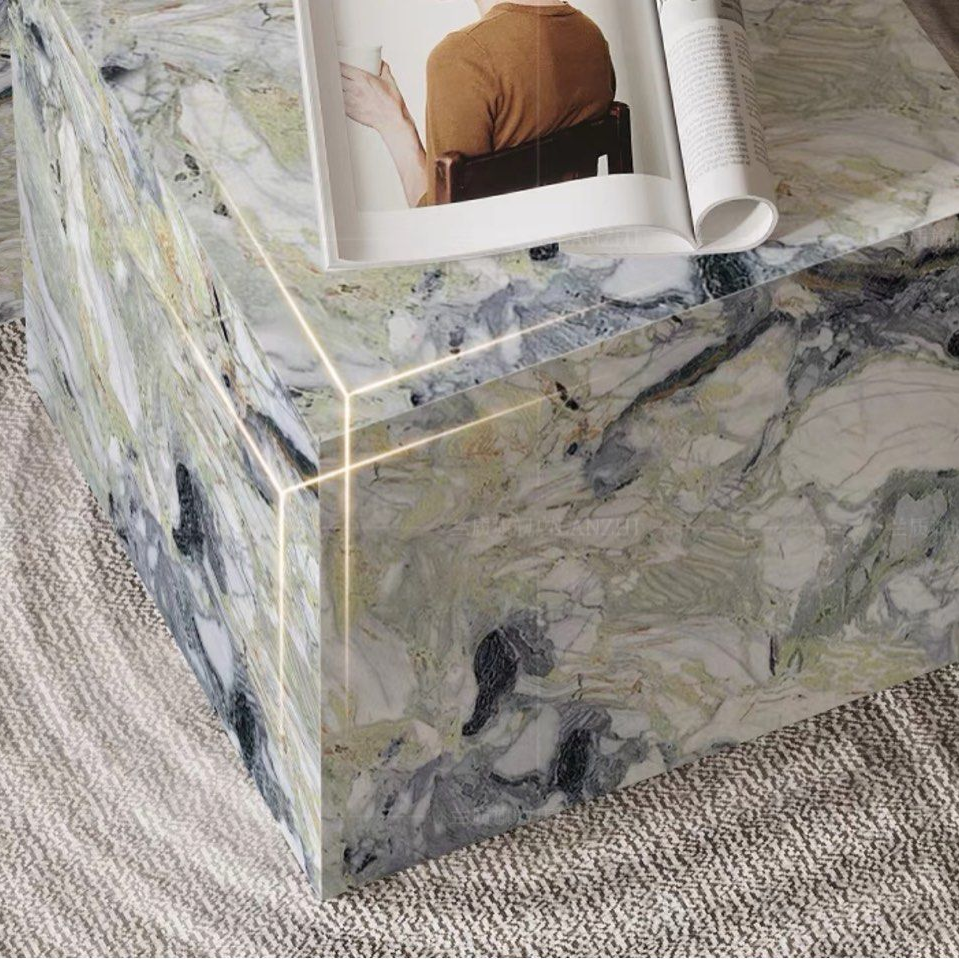 BRUNSON Modern Marble Coffee Table