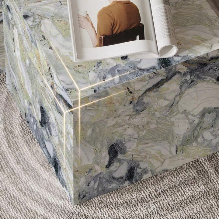 BRUNSON Modern Marble Coffee Table