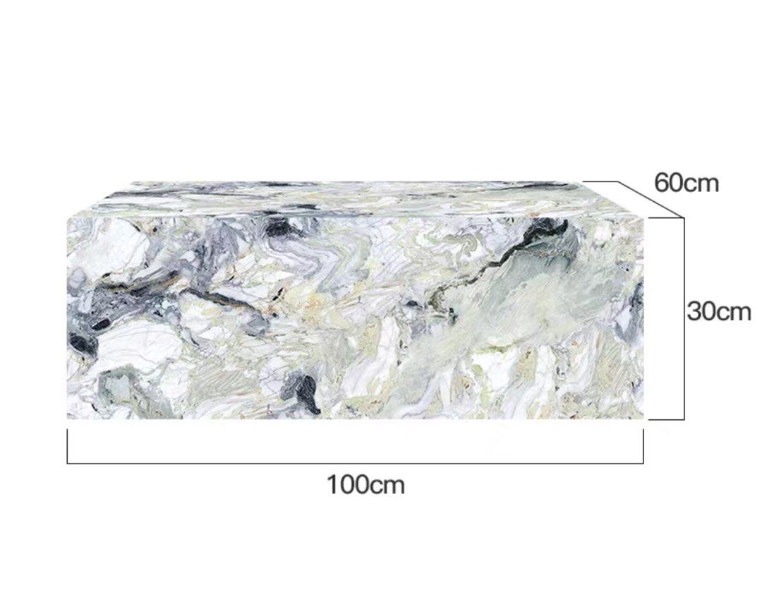 BRUNSON Modern Marble Coffee Table