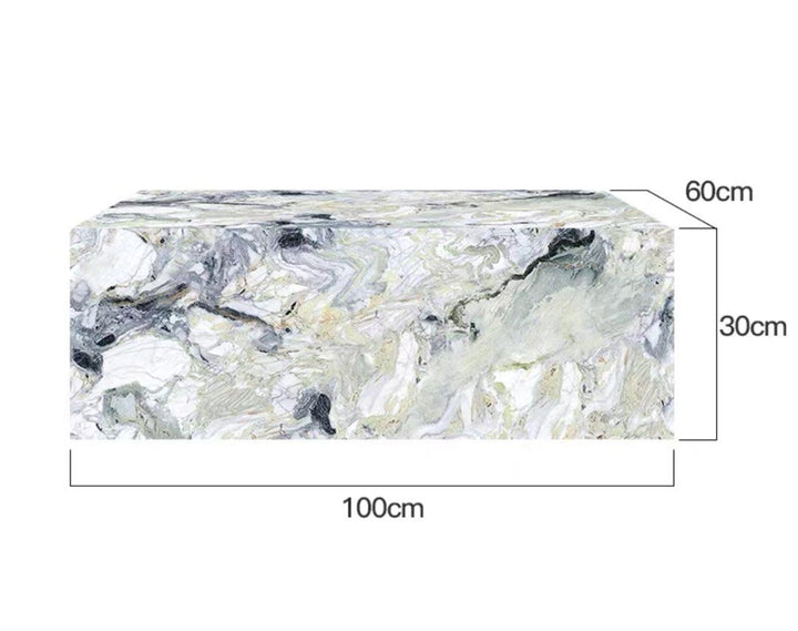 BRUNSON Modern Marble Coffee Table