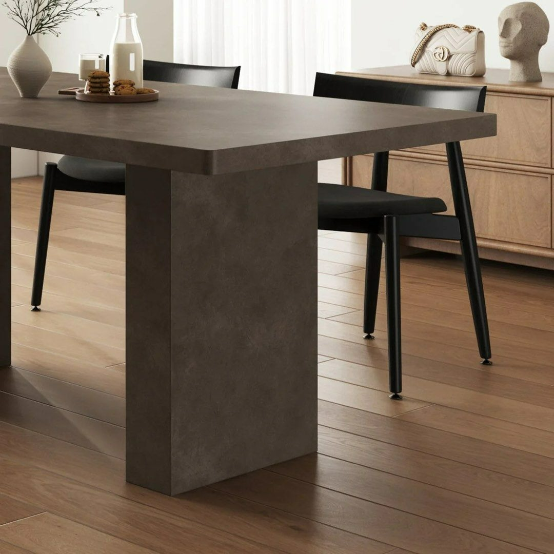 CODY Grey Sintered Stone Dining Table