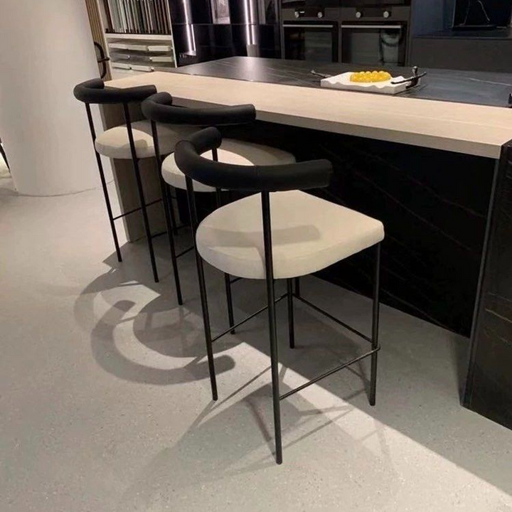 COFA Modern Leather Bar Stool