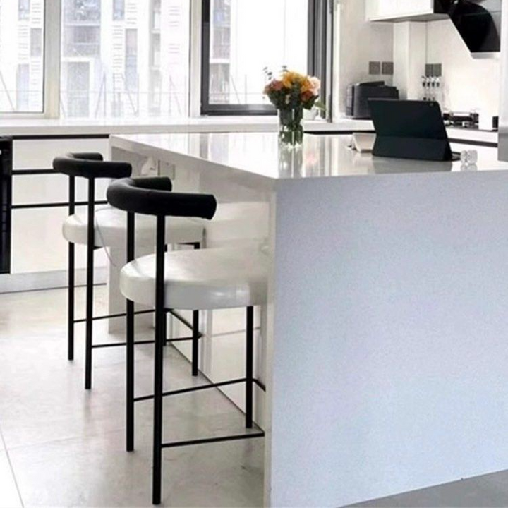 COFA Modern Leather Bar Stool