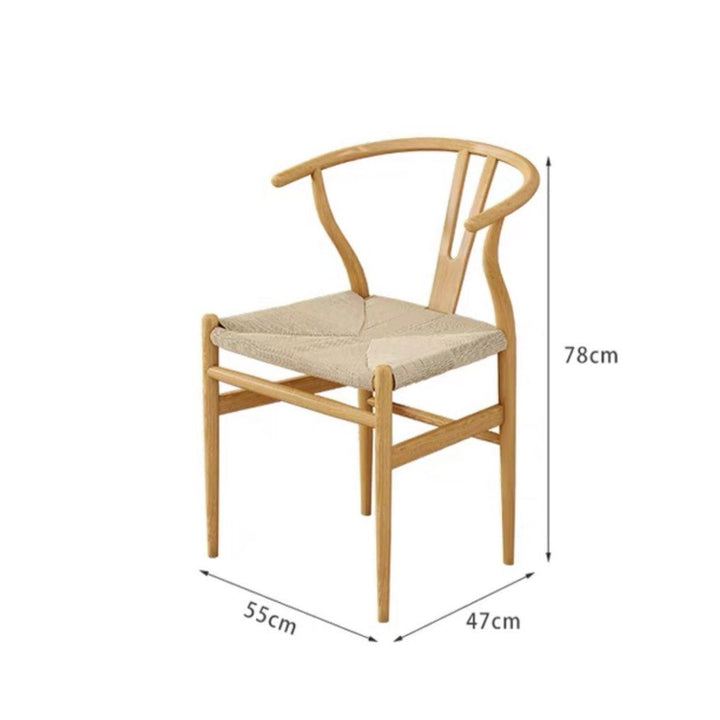 STASIOS Scandinavian Solid Wood Study Table