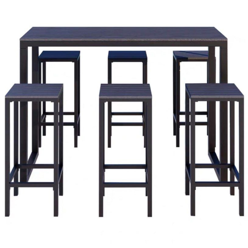 THERON Modern Outdoor Bar Table & Chairs