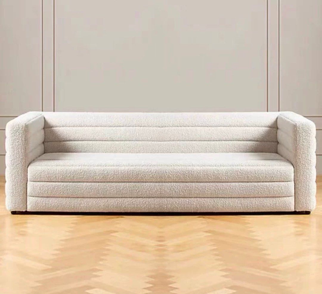 SOFIRA Modern Boucle Fabric Sofa