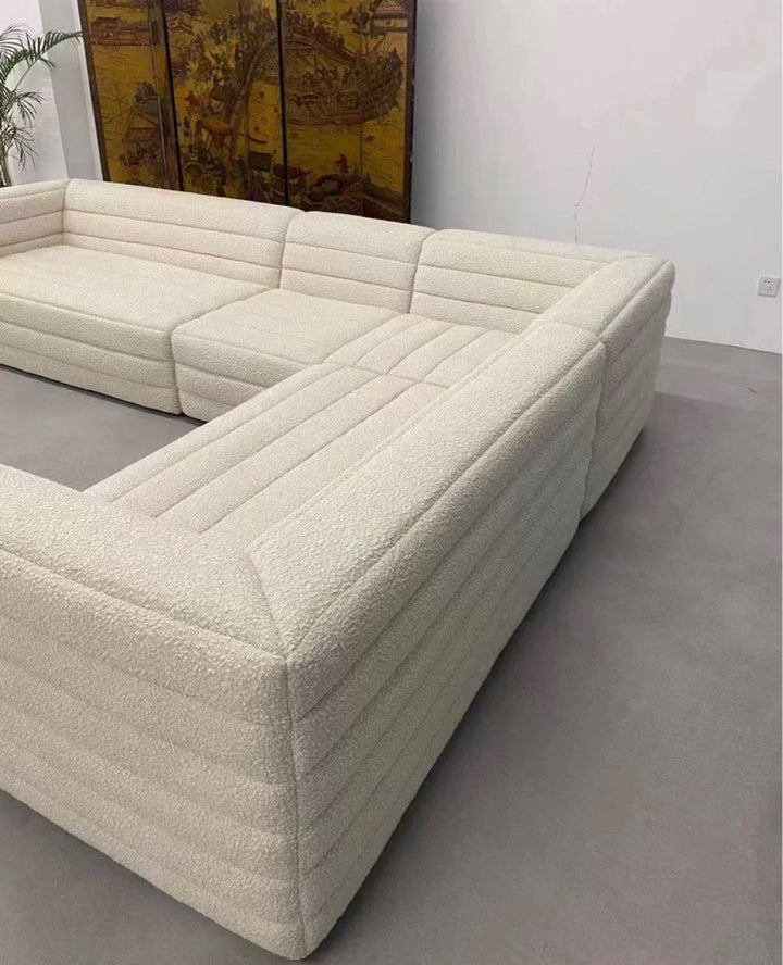 SOFIRA Modern Boucle Fabric Sofa