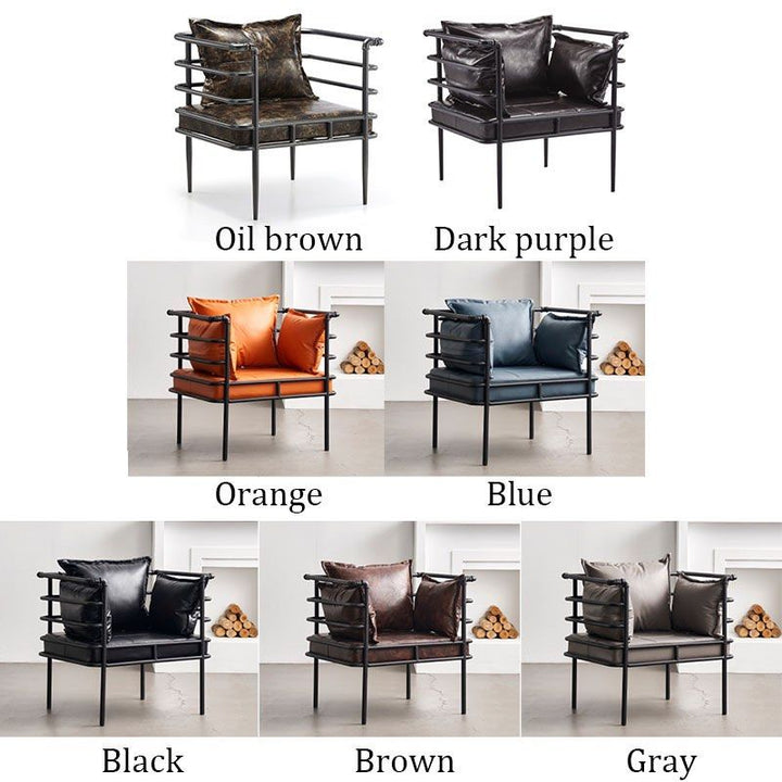 DARIEL Modern Steel Armchair