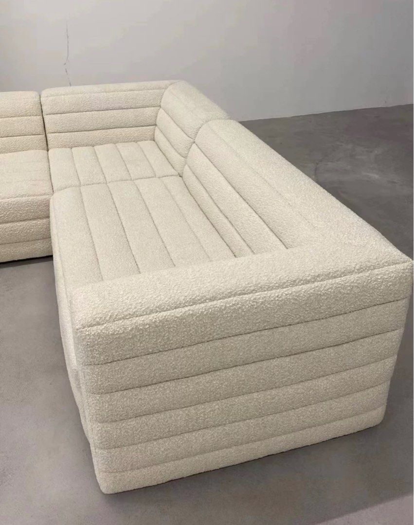 SOFIRA Modern Boucle Fabric Sofa