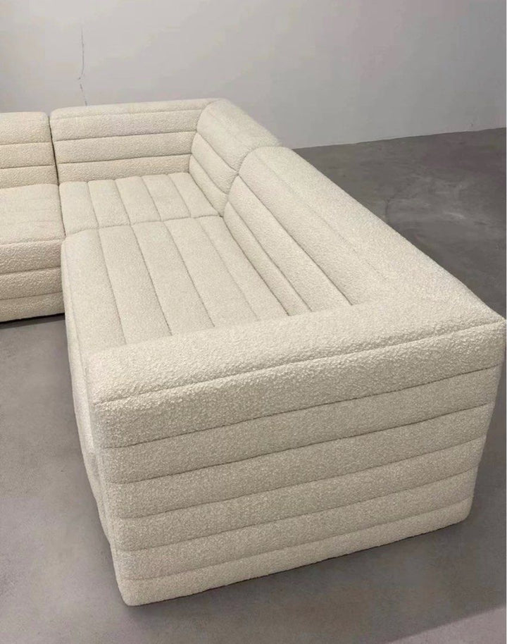 SOFIRA Modern Boucle Fabric Sofa