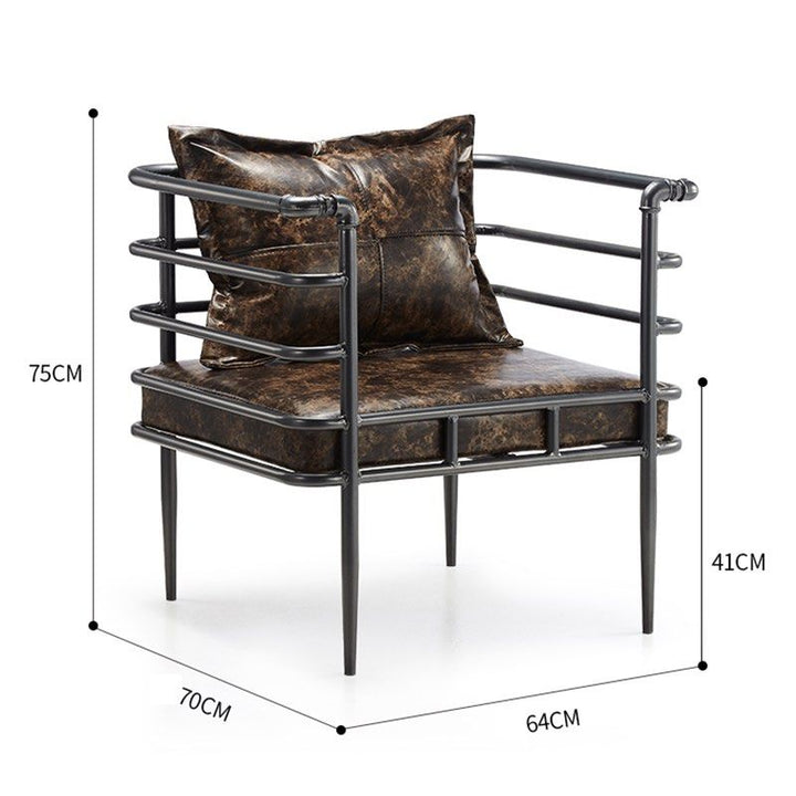 DARIEL Modern Steel Armchair