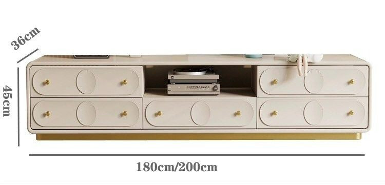 SIVAN Modern TV Console & Coffee Table