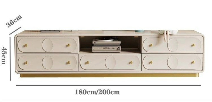 SIVAN Modern TV Console & Coffee Table