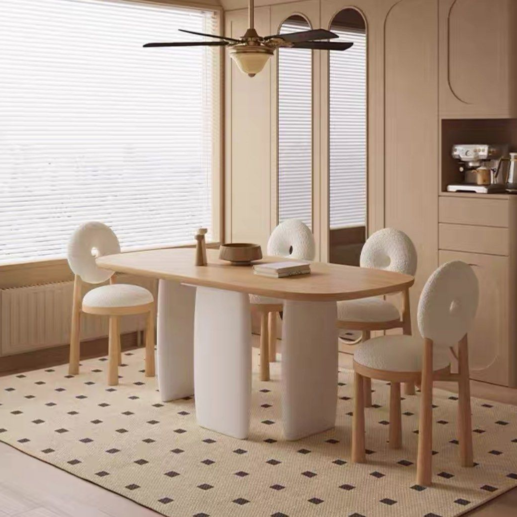 CALLIOPE Japandi Solid Wood Dining Table