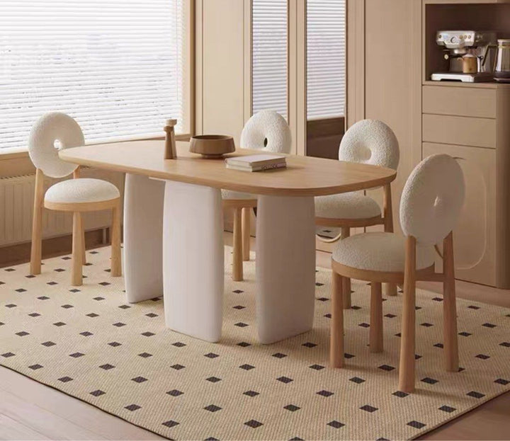 CALLIOPE Japandi Solid Wood Dining Table