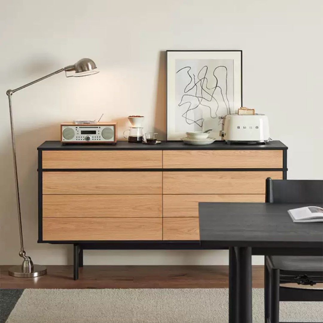 CRUZ Modern Solid Wood Sideboard