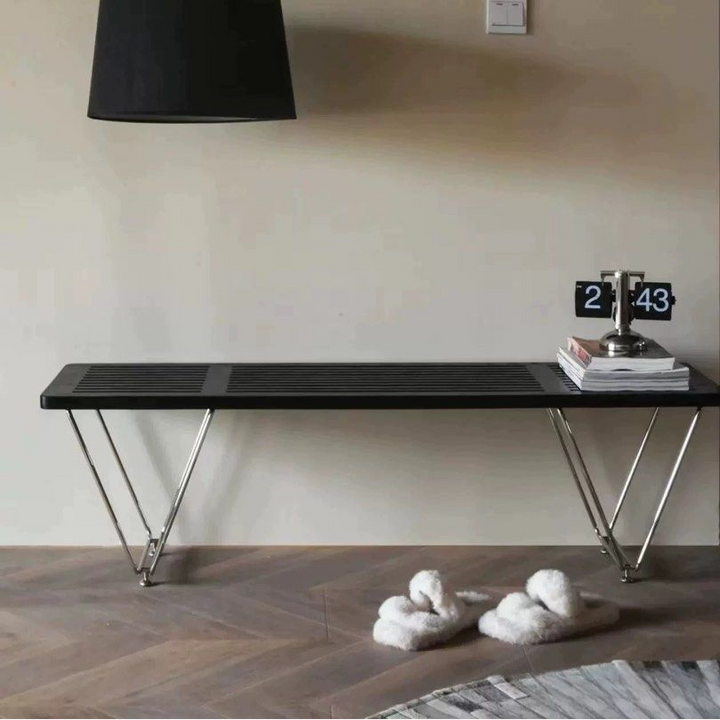 CHAYTON Modern Solid Wood Bench