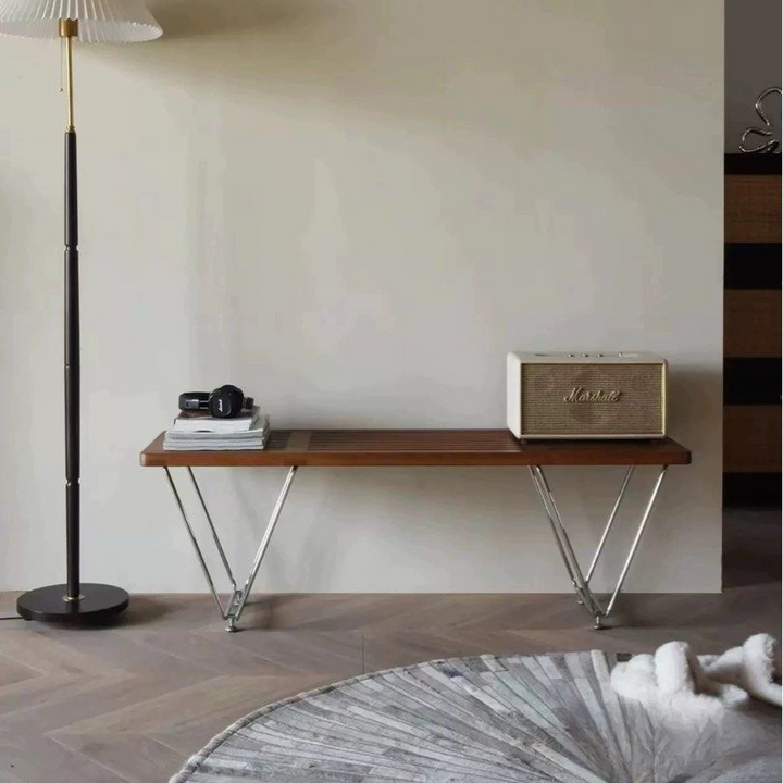 CHAYTON Modern Solid Wood Bench