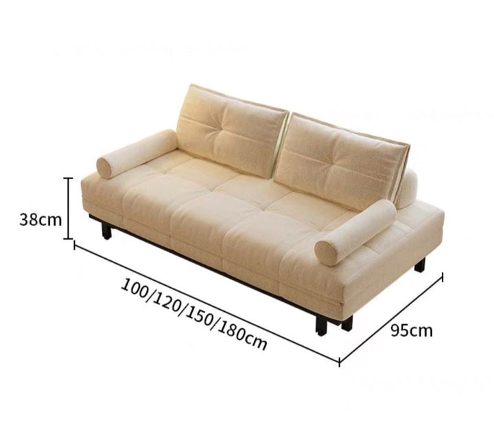 BOVINO Modern Fabric Sofa Bed