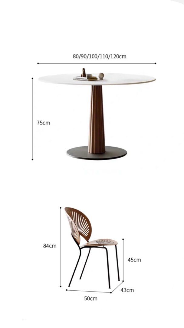 BRIGGS Modern Sintered Stone Dining Table