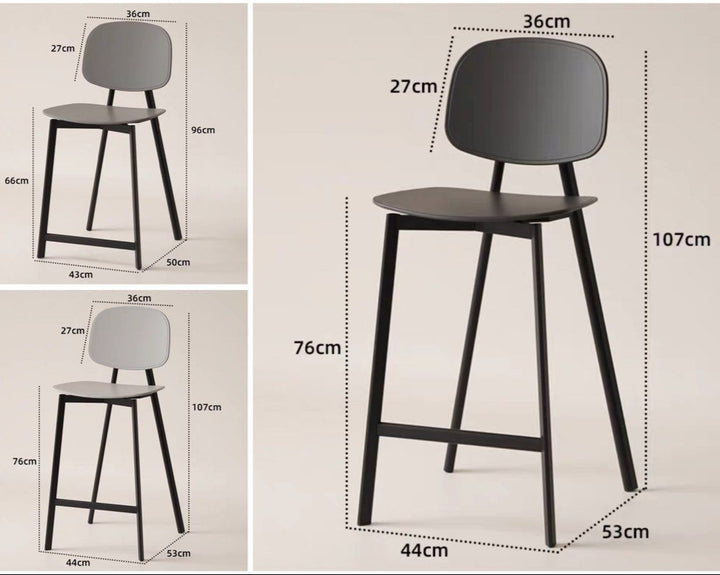 CUTZA Modern Bar Stool