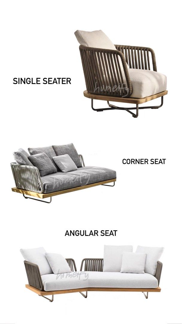 AUSEN Modern Outdoor Sofa