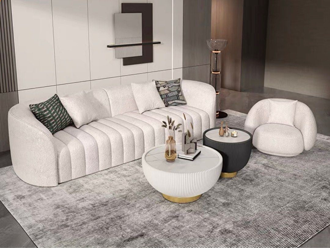 BRELLIO Modern Boucle Sofa