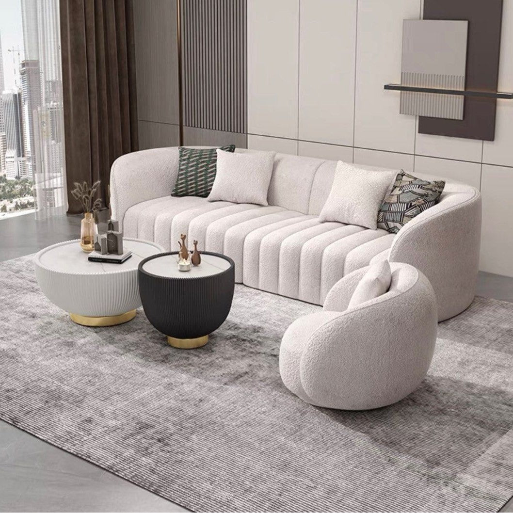 BRELLIO Modern Boucle Sofa