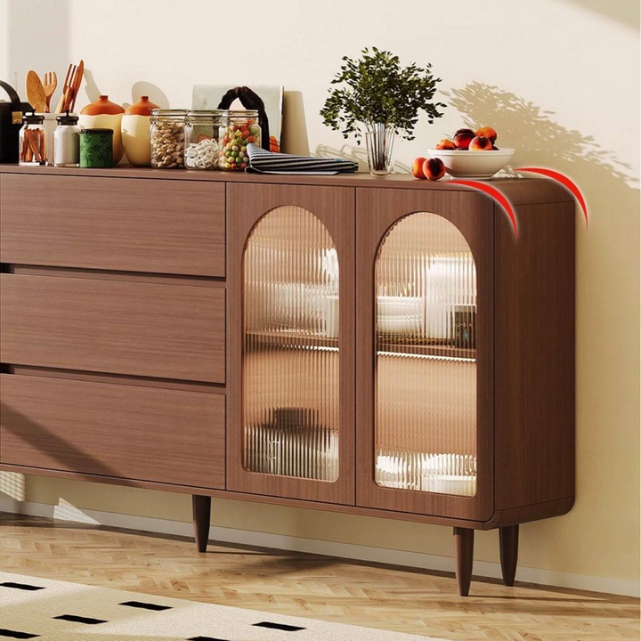 DARA Modern Walnut Sideboard