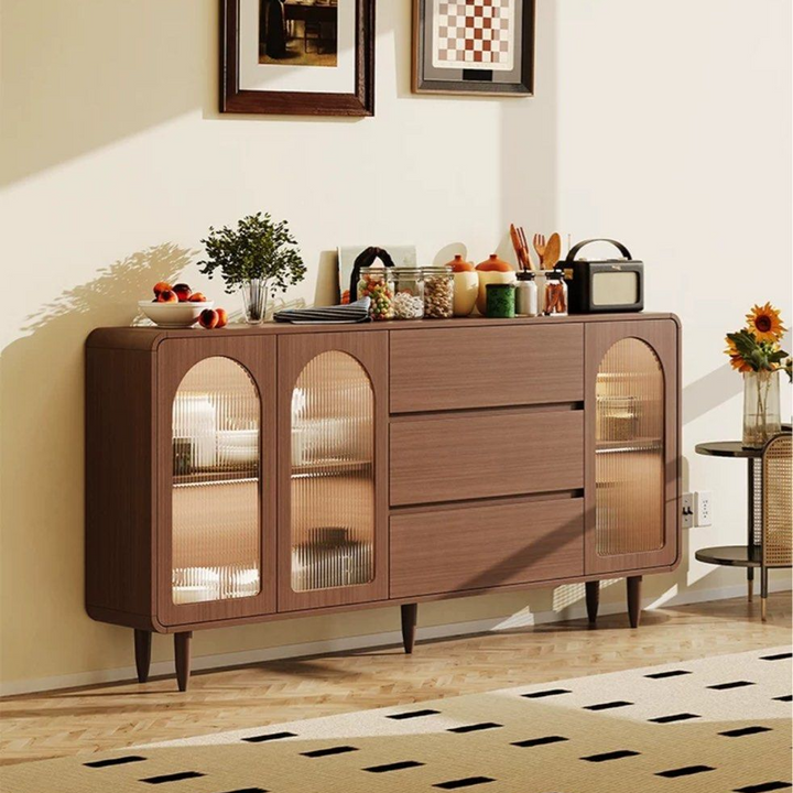 DARA Modern Walnut Sideboard