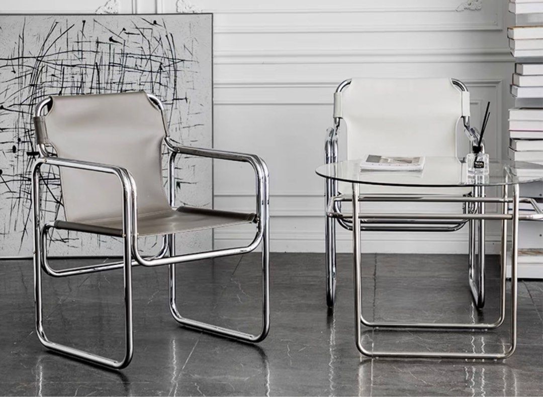 DANE Stainless Steel Armchair