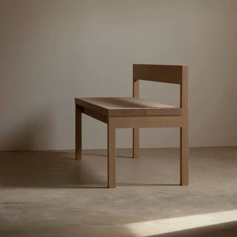 BRONSON Modern Solid Wood Bench