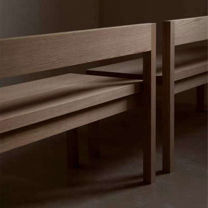 BRONSON Modern Solid Wood Bench