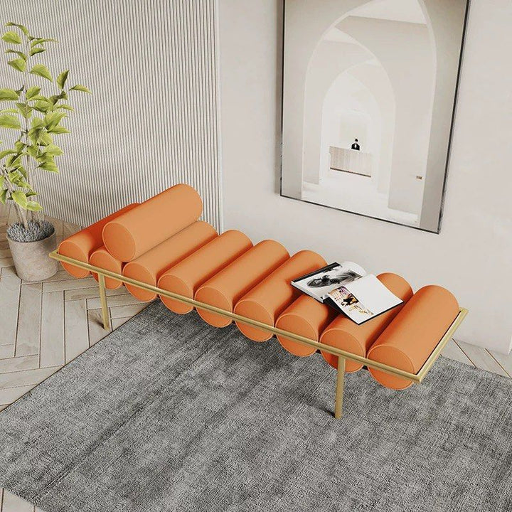 SIEKA Modern Velvet Ottoman