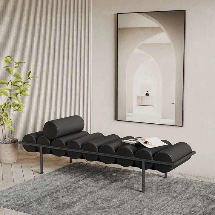 SIEKA Modern Velvet Ottoman