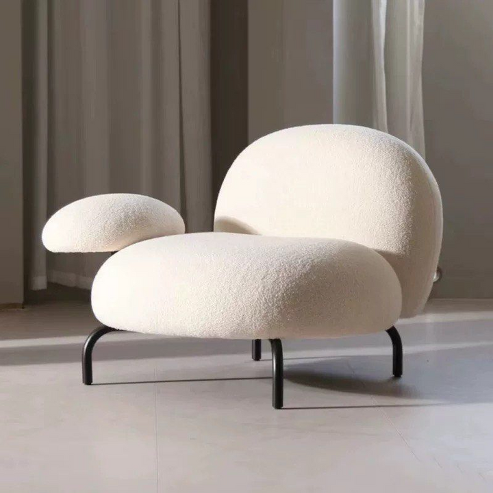 ASIER Modern Velvet Lounge Chair