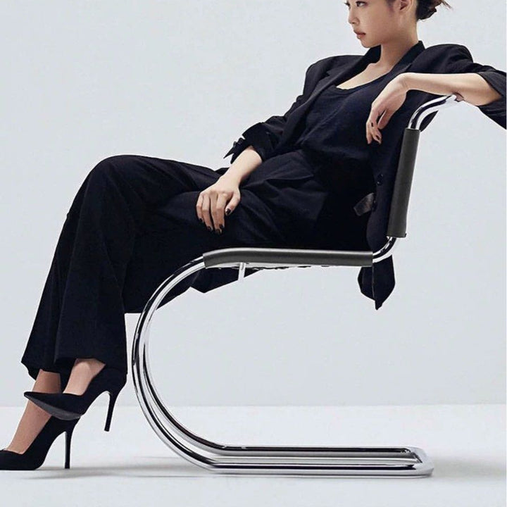 CAIN Modern Leather Dining Chair